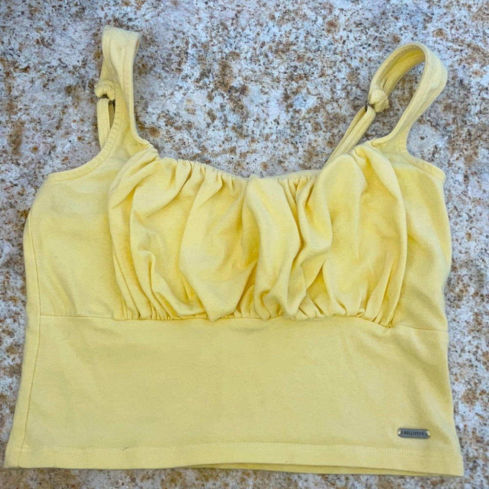 Yellow Hollister Top